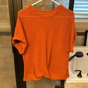 Short Sleeve Mesh Twist shirt